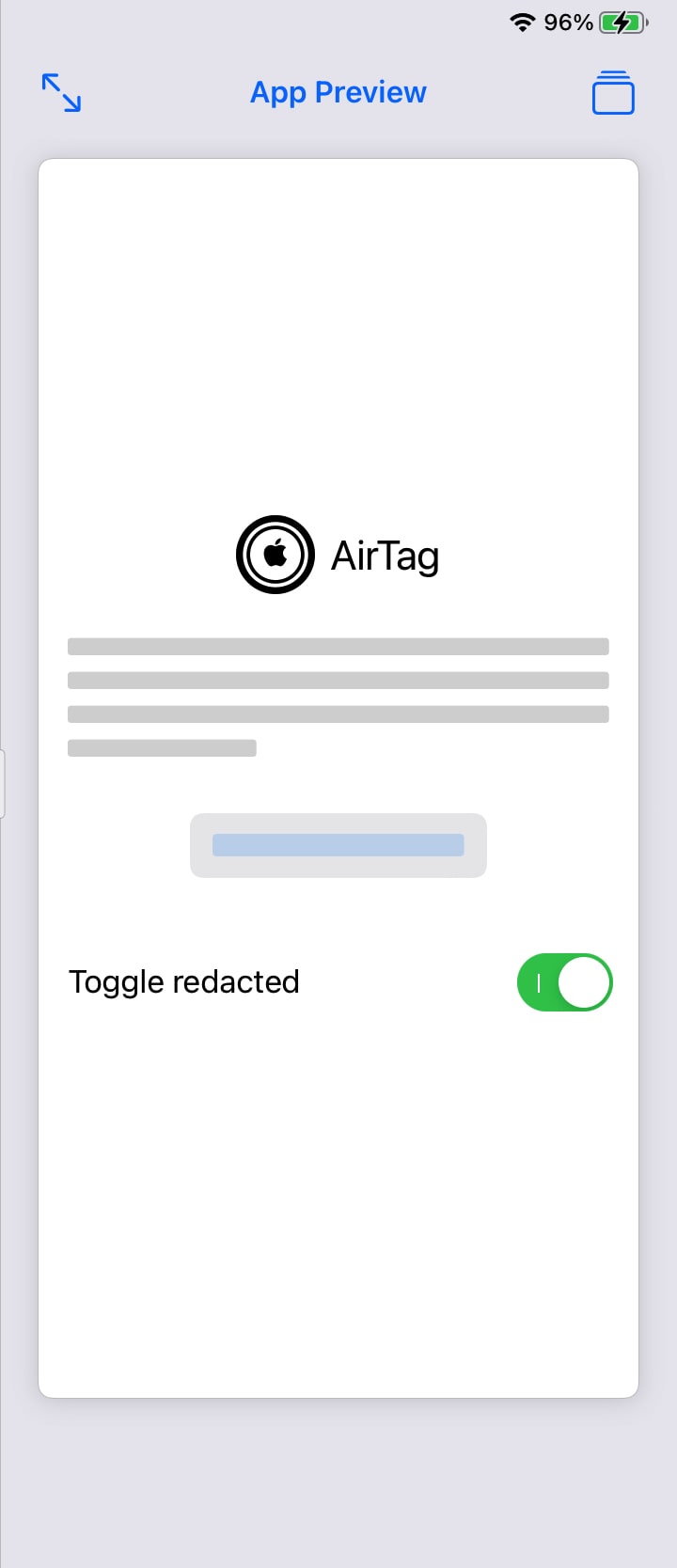 Отображение с `Unredacted`.